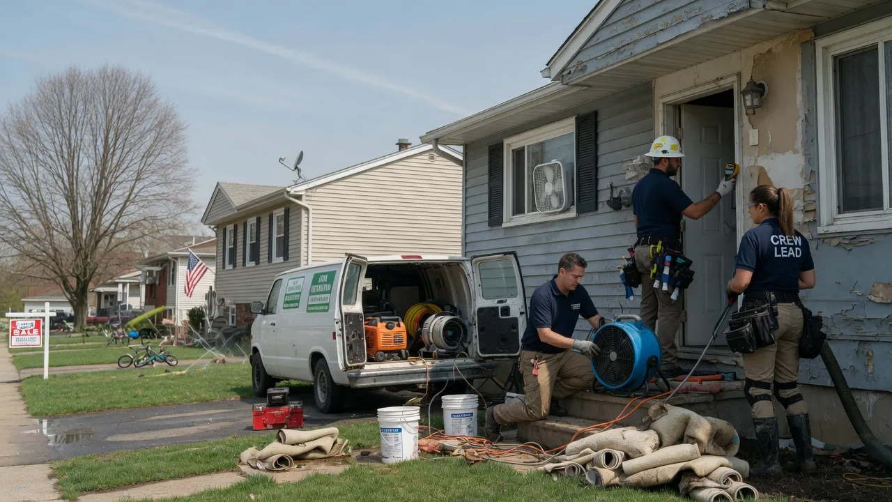Flood Cleanup in Sayreville, NJ near me